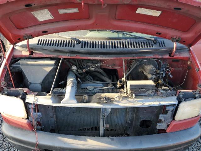 2B7GB11X5TK112788 - 1996 DODGE RAM VAN B1500 RED photo 11