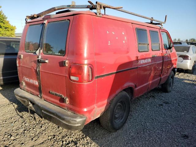 2B7GB11X5TK112788 - 1996 DODGE RAM VAN B1500 RED photo 3