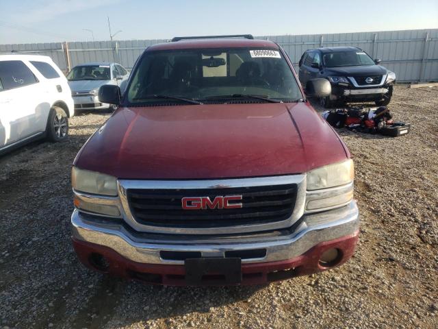 1GTEC19V34Z275509 - 2004 GMC NEW SIERRA C1500 MAROON photo 5