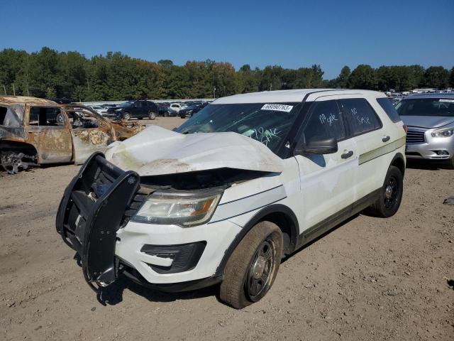 1FM5K8AR5KGA31116 - 2019 FORD EXPLORER POLICE INTERCEPTOR WHITE photo 1