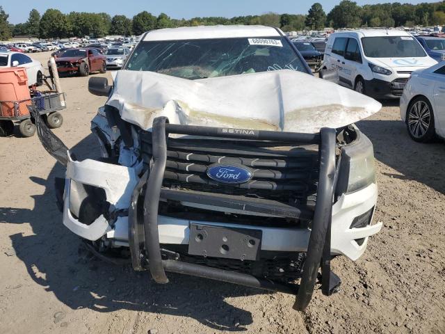1FM5K8AR5KGA31116 - 2019 FORD EXPLORER POLICE INTERCEPTOR WHITE photo 5