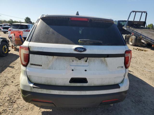 1FM5K8AR5KGA31116 - 2019 FORD EXPLORER POLICE INTERCEPTOR WHITE photo 6