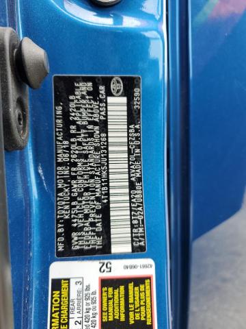 4T1B11HK5JU131268 - 2018 TOYOTA CAMRY L 蓝色 照片 13