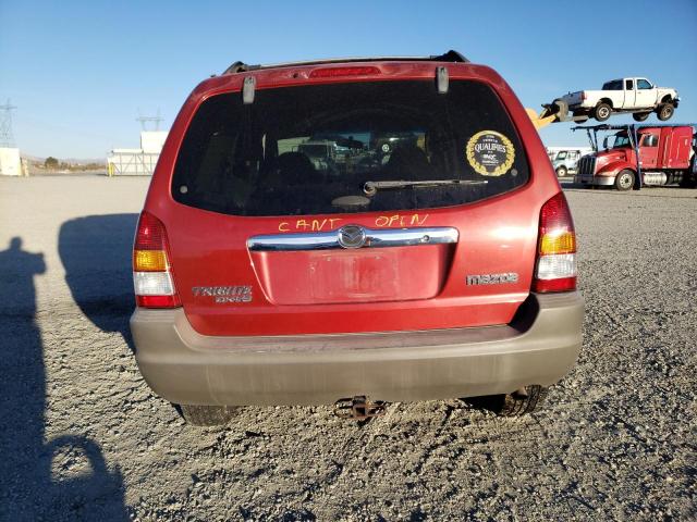 4F2YU07171KM21774 - 2001 MAZDA TRIBUTE DX RED photo 6