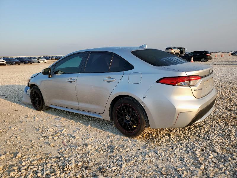 JTDEPRAE2LJ041597 - 2020 TOYOTA COROLLA LE SILVER photo 2
