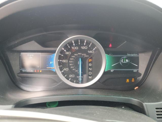 1FM5K8GT1FGB31318 - 2015 FORD EXPLORER SPORT RED photo 9