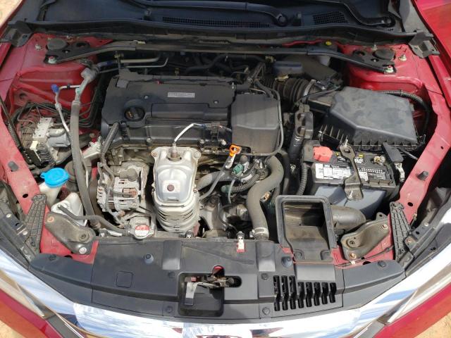 1HGCR2F53HA205823 - 2017 HONDA ACCORD SPORT أحمر صورة 11