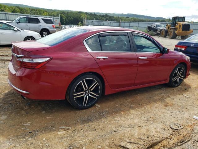 1HGCR2F53HA205823 - 2017 HONDA ACCORD SPORT أحمر صورة 3