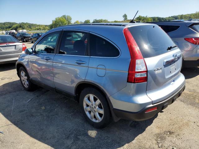 5J6RE48728L037279 - 2008 HONDA CR-V EXL BLUE photo 2