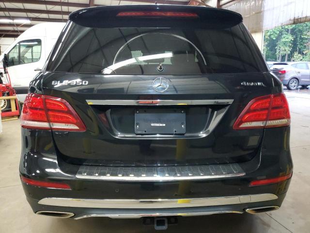 4JGDA5HB9HA876763 - 2017 MERCEDES-BENZ GLE 350 4MATIC BLACK photo 6