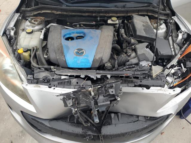 JM1BL1L75C1648382 - 2012 MAZDA 3 I SILVER photo 11