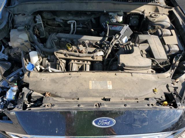 3FA6P0H77JR284418 - 2018 FORD FUSION SE BLACK photo 11