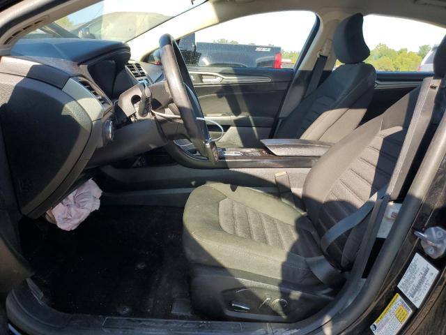 3FA6P0H77JR284418 - 2018 FORD FUSION SE BLACK photo 7