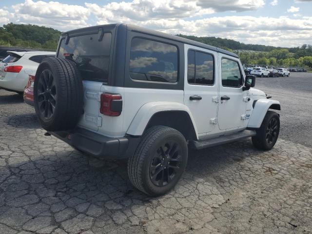 1C4JJXP68MW698994 - 2021 JEEP WRANGLER U SAHARA 4XE WHITE photo 3