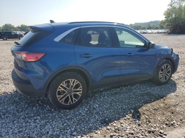 1FMCU0H65NUB60932 - 2022 FORD ESCAPE SEL BLUE photo 3