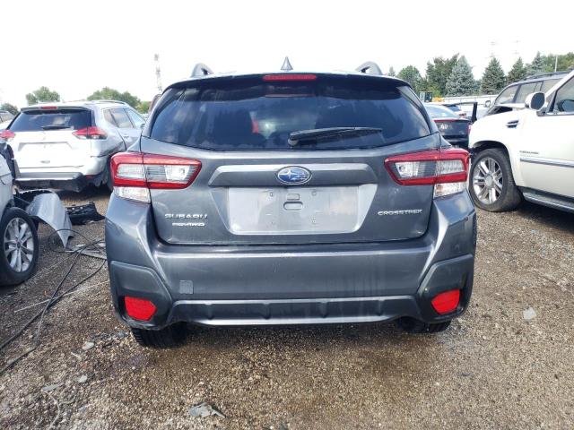 JF2GTAPC5L8238347 - 2020 SUBARU CROSSTREK PREMIUM GRAY photo 6