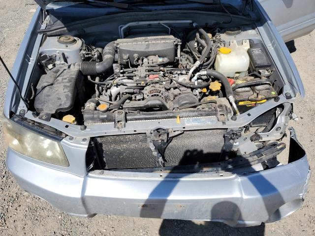 JF1SG65654H763469 - 2004 SUBARU FORESTER 2.5XS Серебристый фото 12