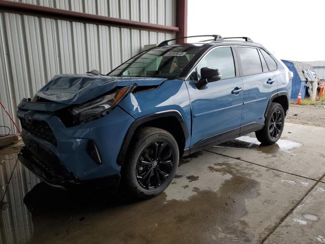 4T3E6RFV7NU085238 - 2022 TOYOTA RAV4 XSE BLUE photo 1