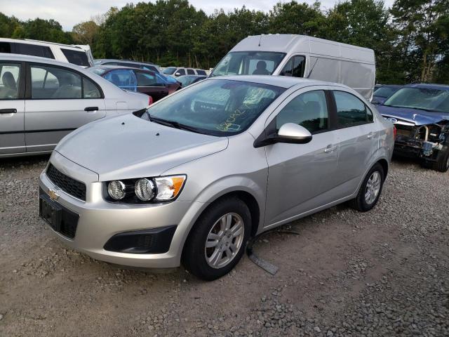 1G1JA5SH5C4218636 - 2012 CHEVROLET SONIC LS ვერცხლისფერი ფოტო 1