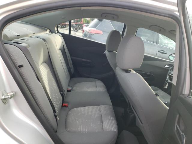 1G1JA5SH5C4218636 - 2012 CHEVROLET SONIC LS ვერცხლისფერი ფოტო 10