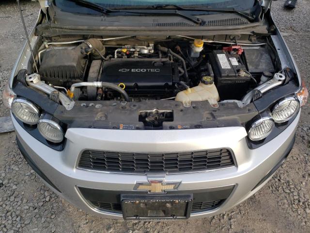 1G1JA5SH5C4218636 - 2012 CHEVROLET SONIC LS ვერცხლისფერი ფოტო 11