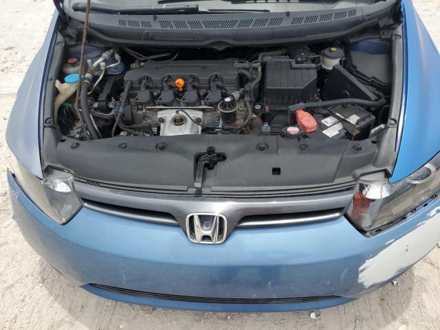 2HGFG12696H576253 - 2006 HONDA CIVIC LX BLUE photo 11