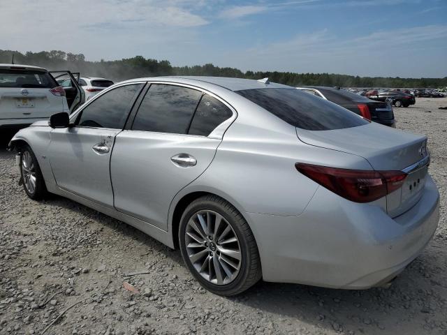 JN1EV7AP8JM361775 - 2018 INFINITI Q50 LUXE SILVER photo 2