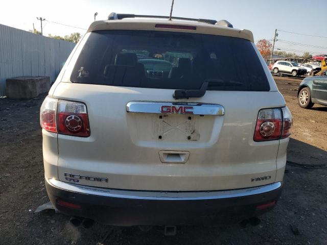 1GKKVRED9CJ380548 - 2012 GMC ACADIA SLT-1 WHITE photo 6