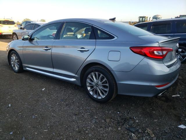 5NPE34AF5FH024782 - 2015 HYUNDAI SONATA SPORT ვერცხლისფერი ფოტო 2