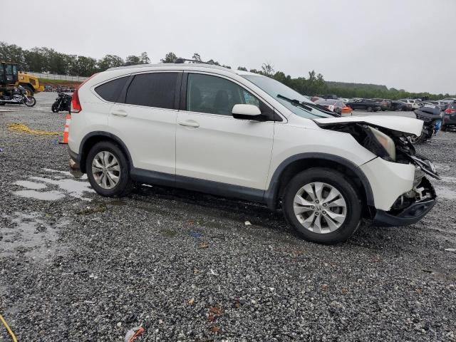 5J6RM3H7XDL036145 - 2013 HONDA CR-V EXL Weiß Foto 4