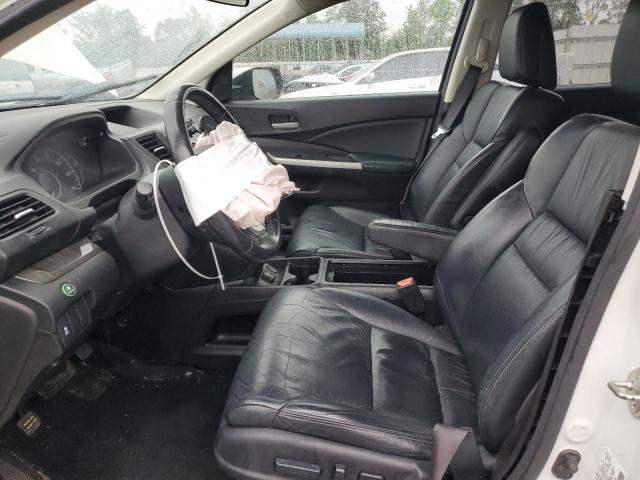 5J6RM3H7XDL036145 - 2013 HONDA CR-V EXL Weiß Foto 7