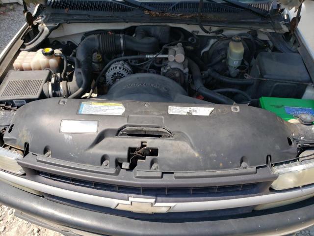 1GCEC14W81Z291314 - 2001 CHEVROLET SILVERADO C1500 თეთრი ფოტო 11