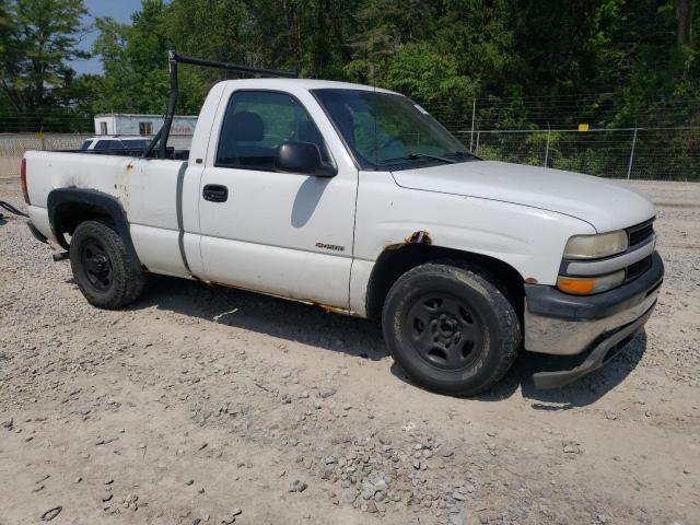 1GCEC14W81Z291314 - 2001 CHEVROLET SILVERADO C1500 თეთრი ფოტო 4
