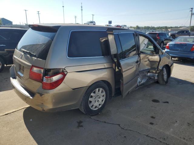 5FNRL38256B096448 - 2006 HONDA ODYSSEY LX 金色 照片 3