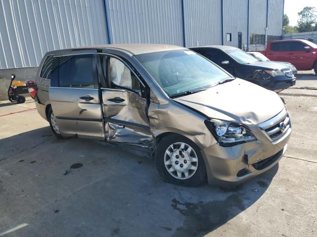 5FNRL38256B096448 - 2006 HONDA ODYSSEY LX 金色 照片 4