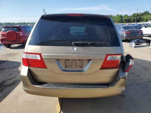 5FNRL38256B096448 - 2006 HONDA ODYSSEY LX 金色 照片 6
