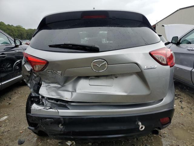 JM3KE4DY0E0349627 - 2014 MAZDA CX-5 GT SILVER photo 6