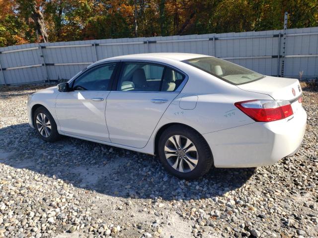 1HGCR2F34EA134237 - 2014 HONDA ACCORD LX WHITE photo 2