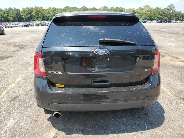 2FMDK3JCXEBA14639 - 2014 FORD EDGE SEL BLACK photo 6