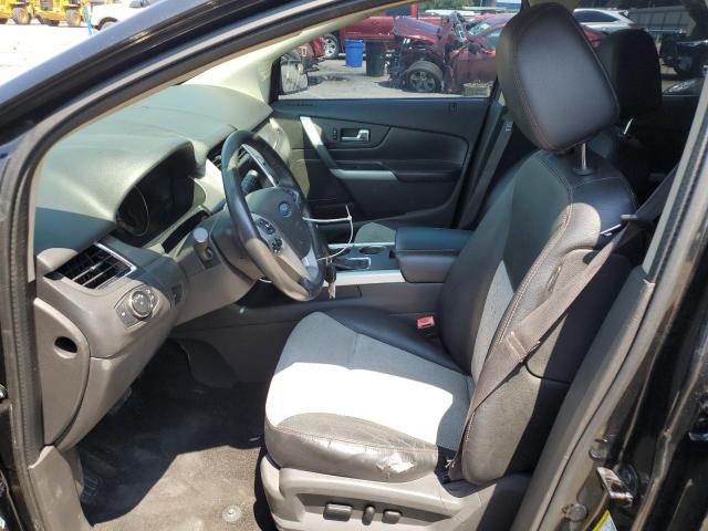 2FMDK3JCXEBA14639 - 2014 FORD EDGE SEL BLACK photo 7