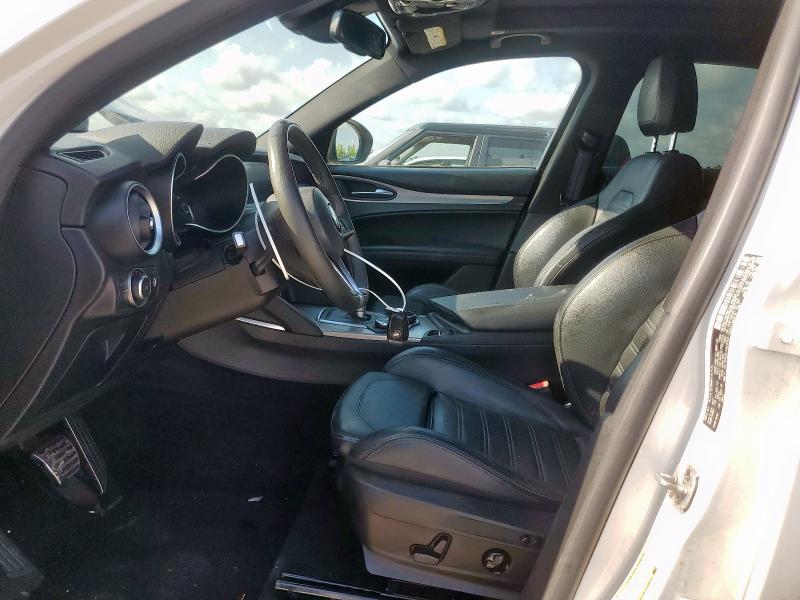 ZASFAKNNXJ7B71507 - 2018 ALFA ROMEO STELVIO TI SPORT WHITE photo 7