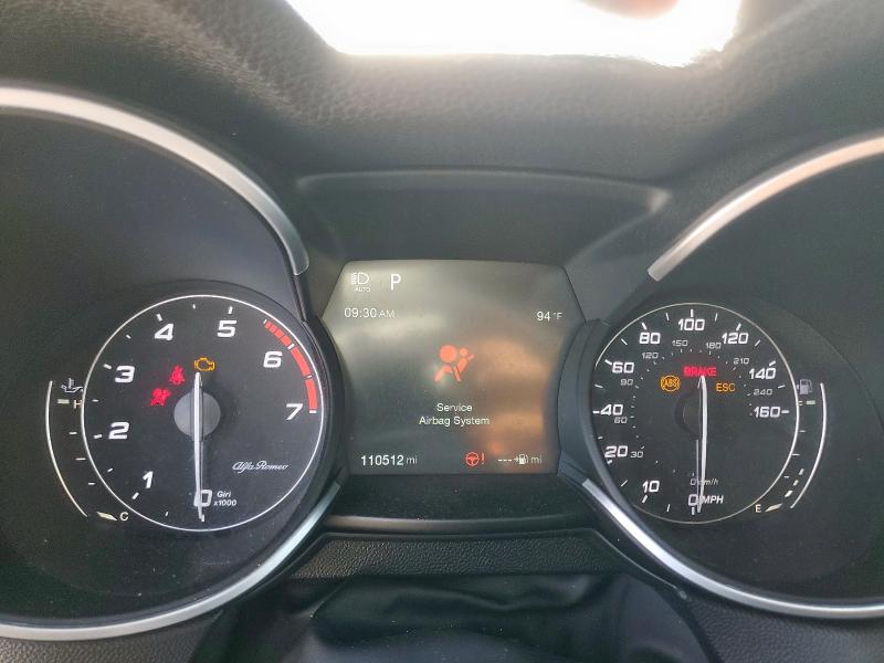 ZASFAKNNXJ7B71507 - 2018 ALFA ROMEO STELVIO TI SPORT WHITE photo 9