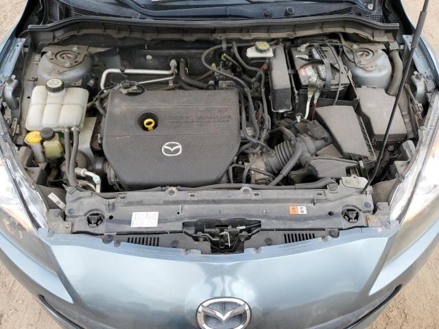JM1BL1UF3C1531423 - 2012 MAZDA 3 I TEAL photo 11