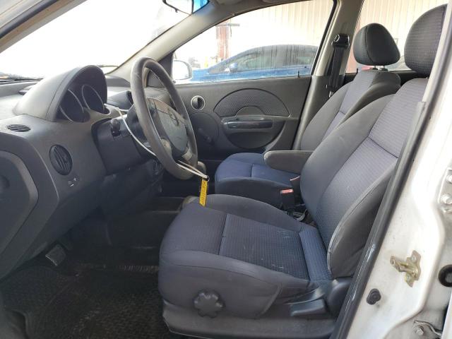 KL1TD66617B740906 - 2007 CHEVROLET AVEO BASE Ağ foto 7