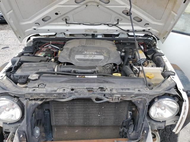 1C4AJWAG2DL512251 - 2013 JEEP WRANGLER SPORT WHITE photo 11