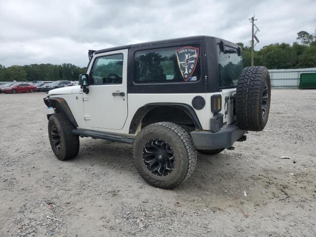 1C4AJWAG2DL512251 - 2013 JEEP WRANGLER SPORT WHITE photo 2