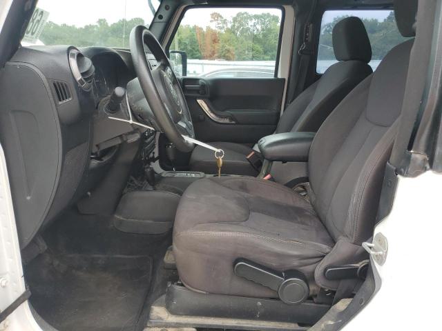 1C4AJWAG2DL512251 - 2013 JEEP WRANGLER SPORT WHITE photo 7