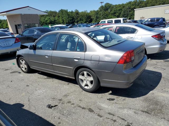 2HGES26834H588858 - 2004 HONDA CIVIC EX SILVER photo 2