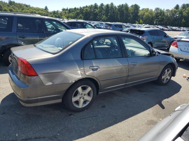 2HGES26834H588858 - 2004 HONDA CIVIC EX SILVER photo 3