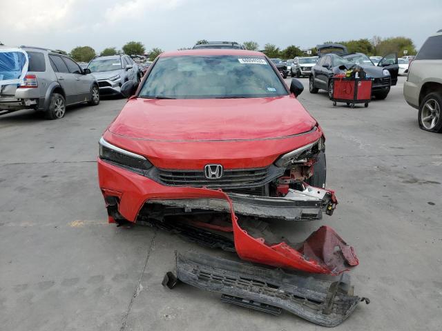 2HGFE2F59NH530868 - 2022 HONDA CIVIC SPORT წითელი ფოტო 5